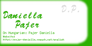 daniella pajer business card